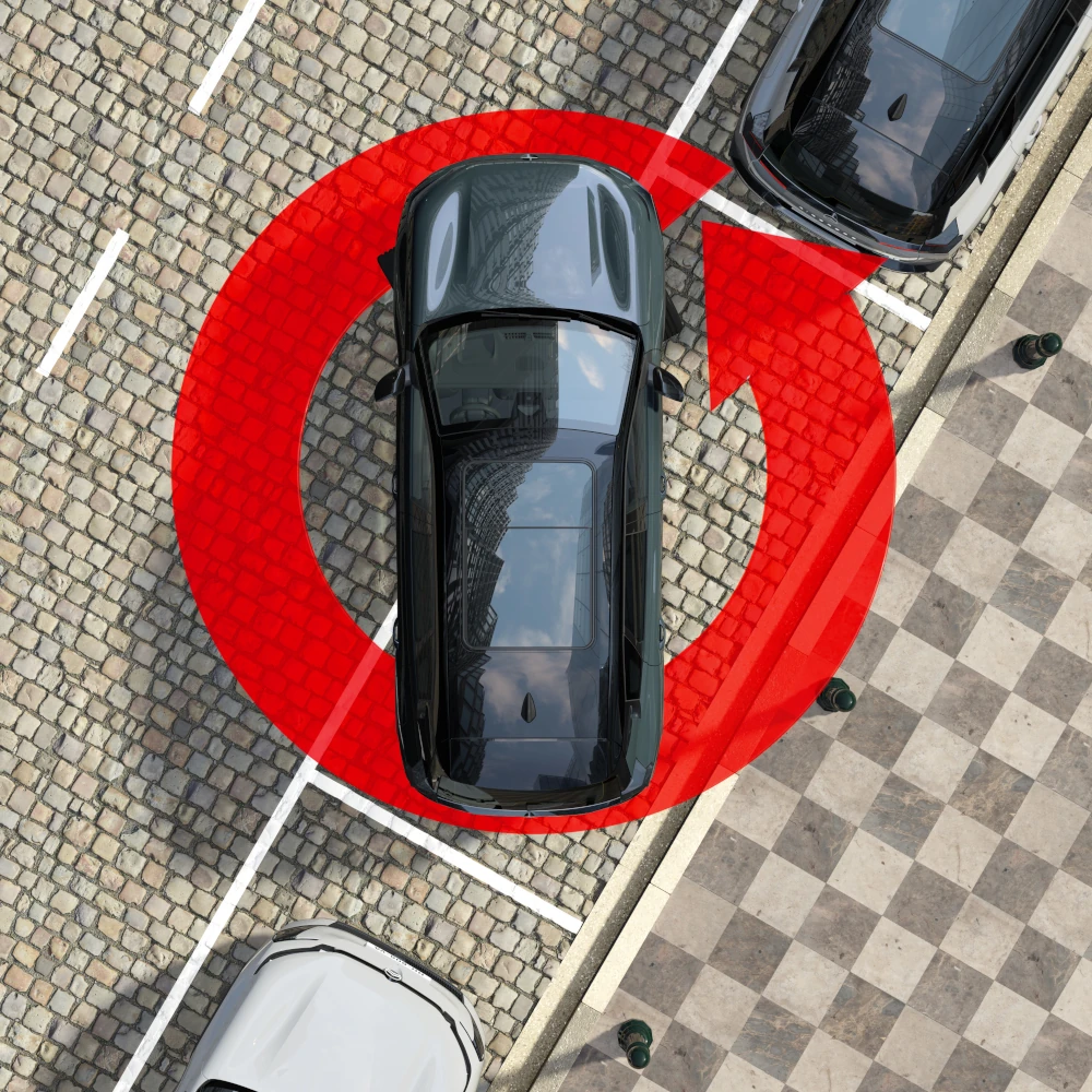 Bovenaanzicht van de C5 Aircross met Vision 360°, veiligheid, zicht en technologie voor zelfverzekerd manoeuvreren.