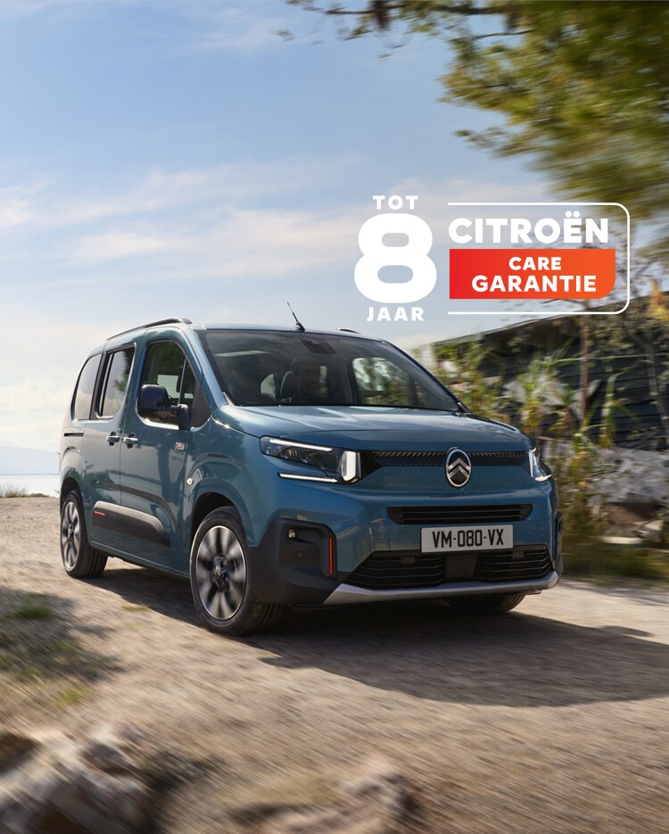 Citroën ë-Berlingo op een weg